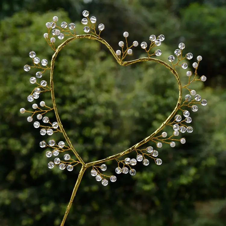 Silver Bridal Crown Headband with 7.4cm Height