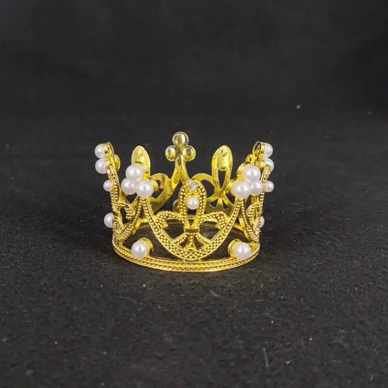Silver Bridal Crown Headband with 7.4cm Height