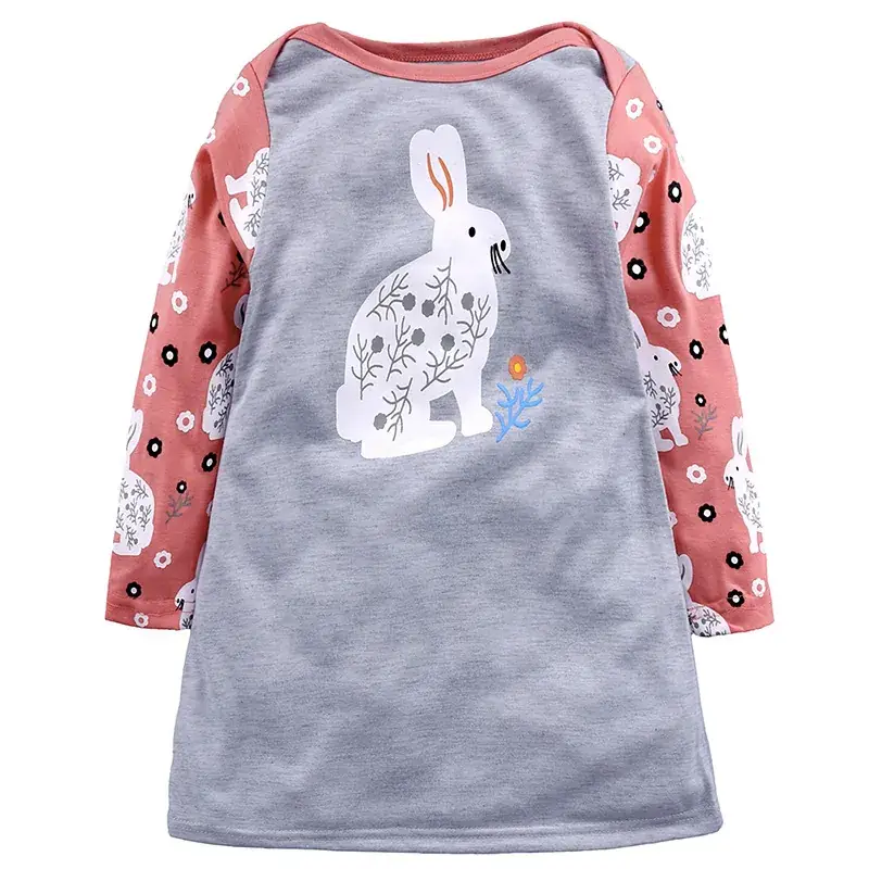 Children's Striped T-Shirt with Unicorn Design - Image 6