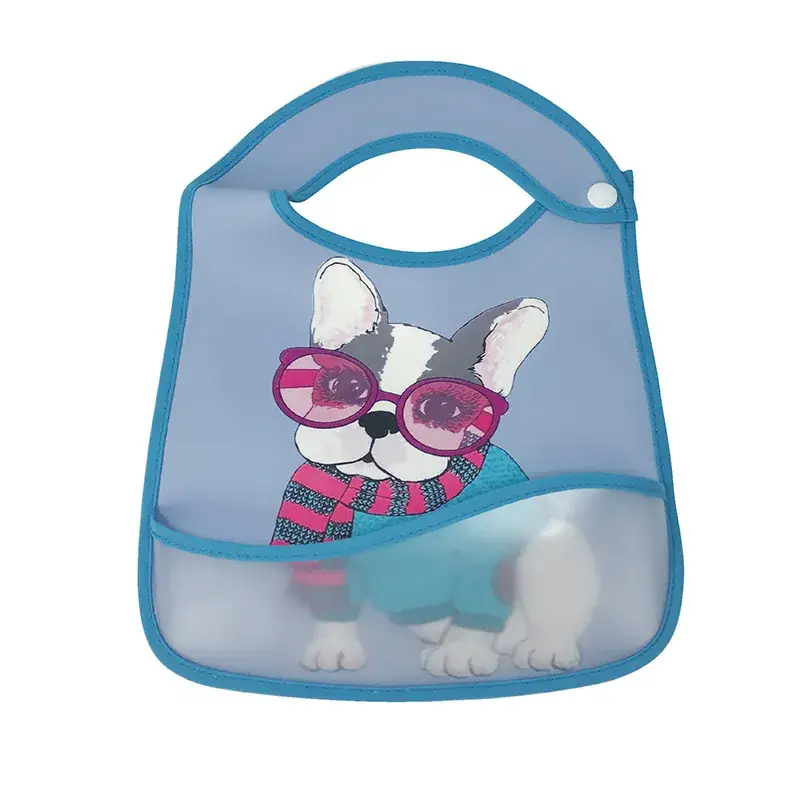 Cute Puppy Print Waterproof Anti-Dirty Towel - Image 17