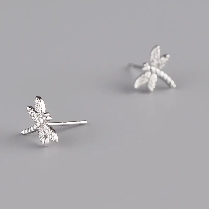 925 Sterling Silver Dragonfly Earrings for Women - Image 5