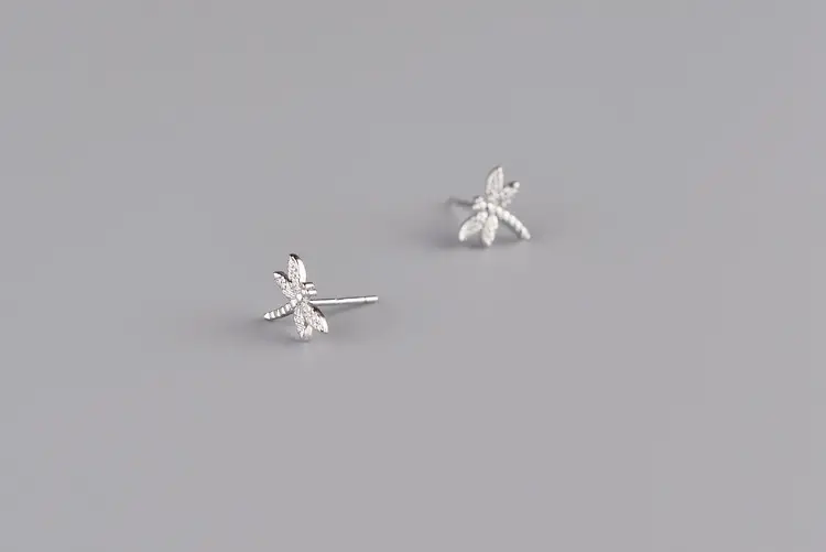 925 Sterling Silver Dragonfly Earrings for Women — feature 4