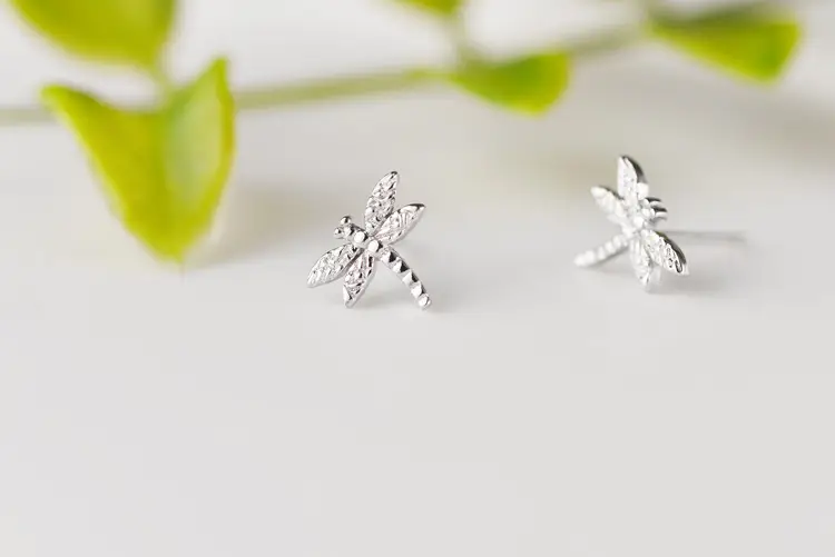 925 Sterling Silver Dragonfly Earrings for Women — feature 5