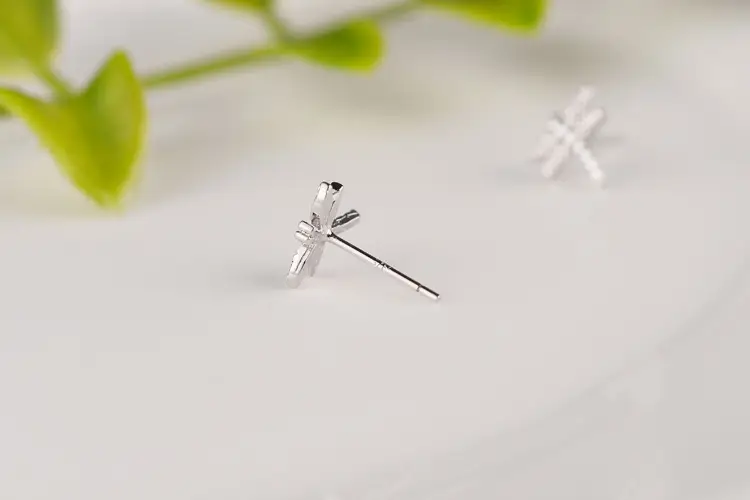 925 Sterling Silver Dragonfly Earrings for Women — feature 6