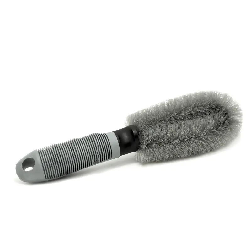 Black Hair Brush for Car Tire Cleaning - Image 10