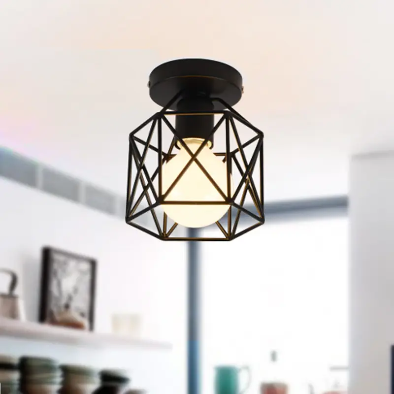 Nordic Geometric Ceiling Lamp for Home Decor - Image 3
