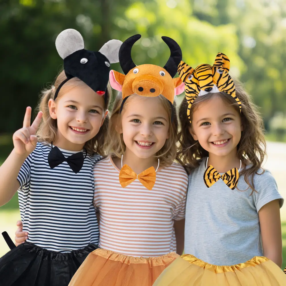 Pink Monster Mouse Headband for Girls Kids Halloween - Image 32