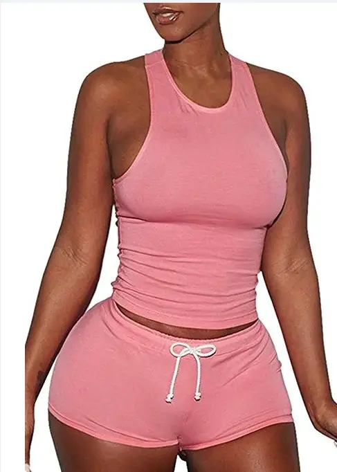 2025 Black Camisole Two-Piece Set Off-Shoulder Slimming
