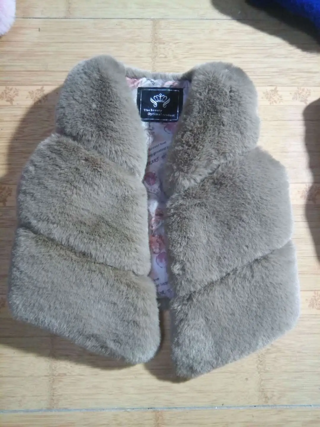 2025 Fur Vest Jacket for Girls Autumn Winter New - Image 9
