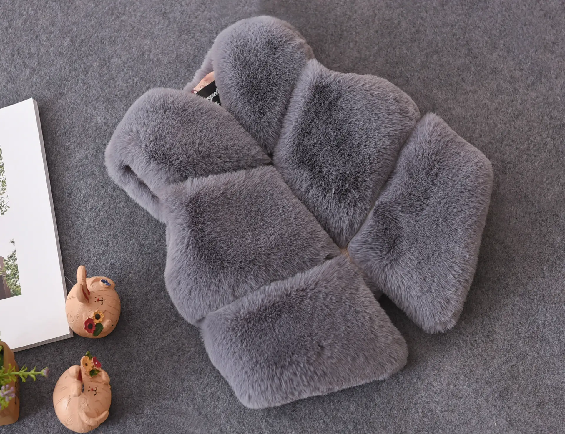 2025 Fur Vest Jacket for Girls Autumn Winter New - Image 6
