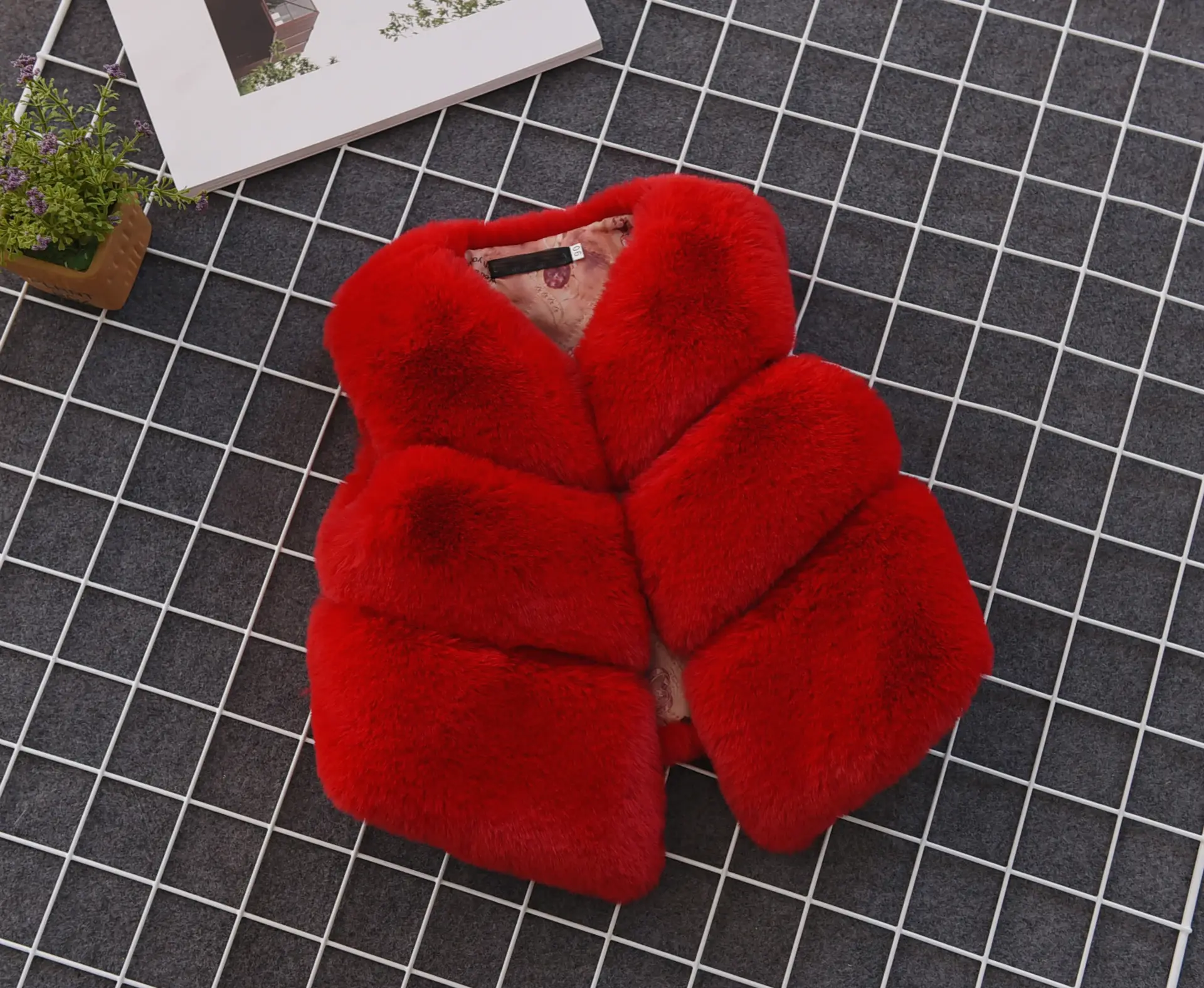 2025 Fur Vest Jacket for Girls Autumn Winter New - Image 7
