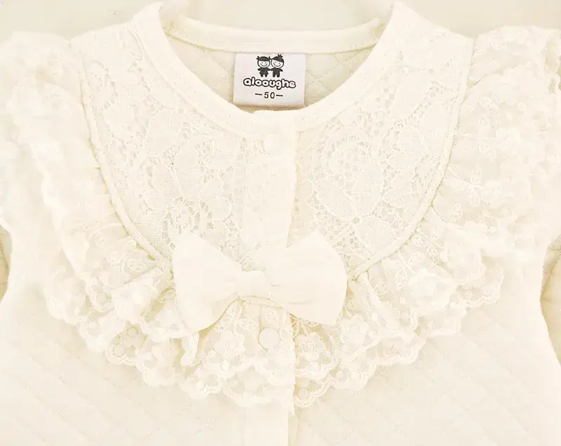 Pink Lace Baby Crawling Set for Newborns — feature 15