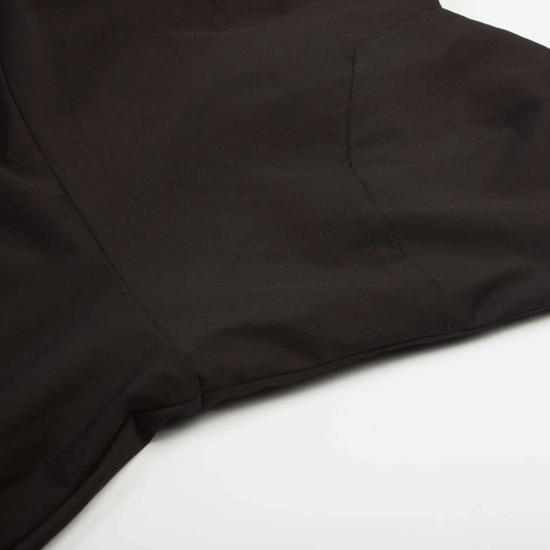 Black A-Line Hepburn Style Dress with Patchwork Design — feature 13