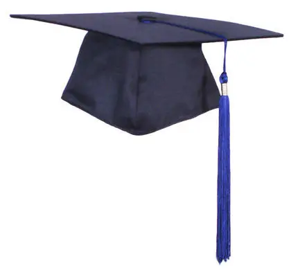 Bachelor Cap Adult University Graduation Hat