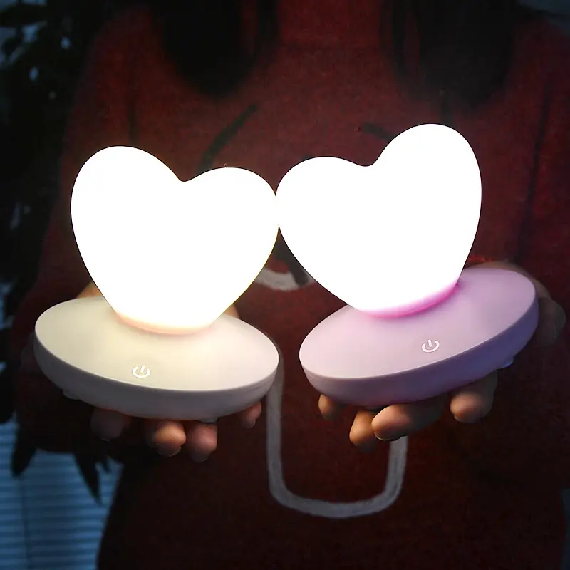 Mini Love Silicone Night Light with Touch Remote - Image 15