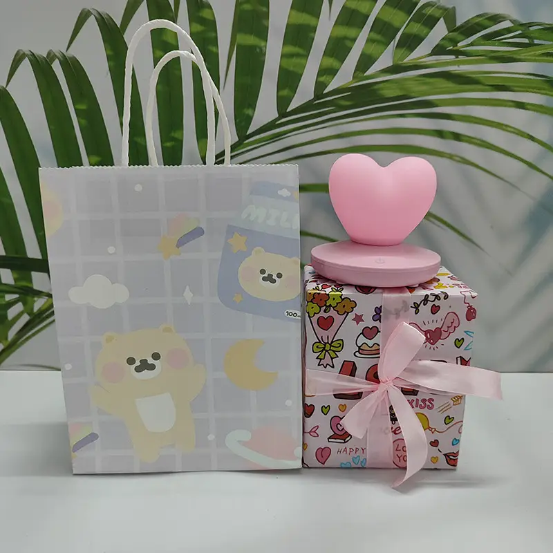 Mini Love Silicone Night Light with Touch Remote - Image 10