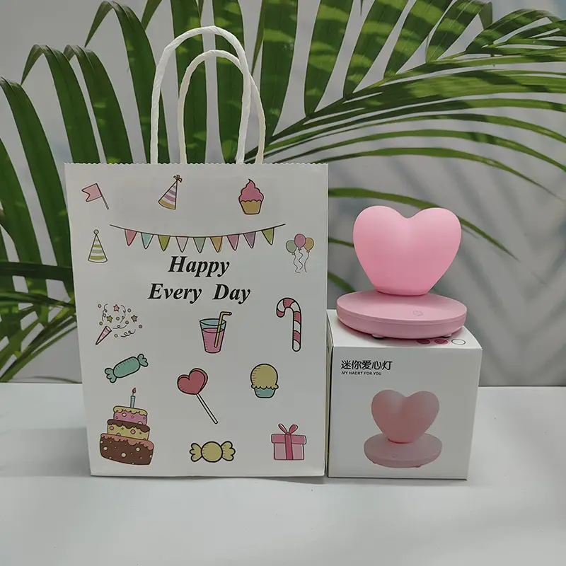 Mini Love Silicone Night Light with Touch Remote - Image 3