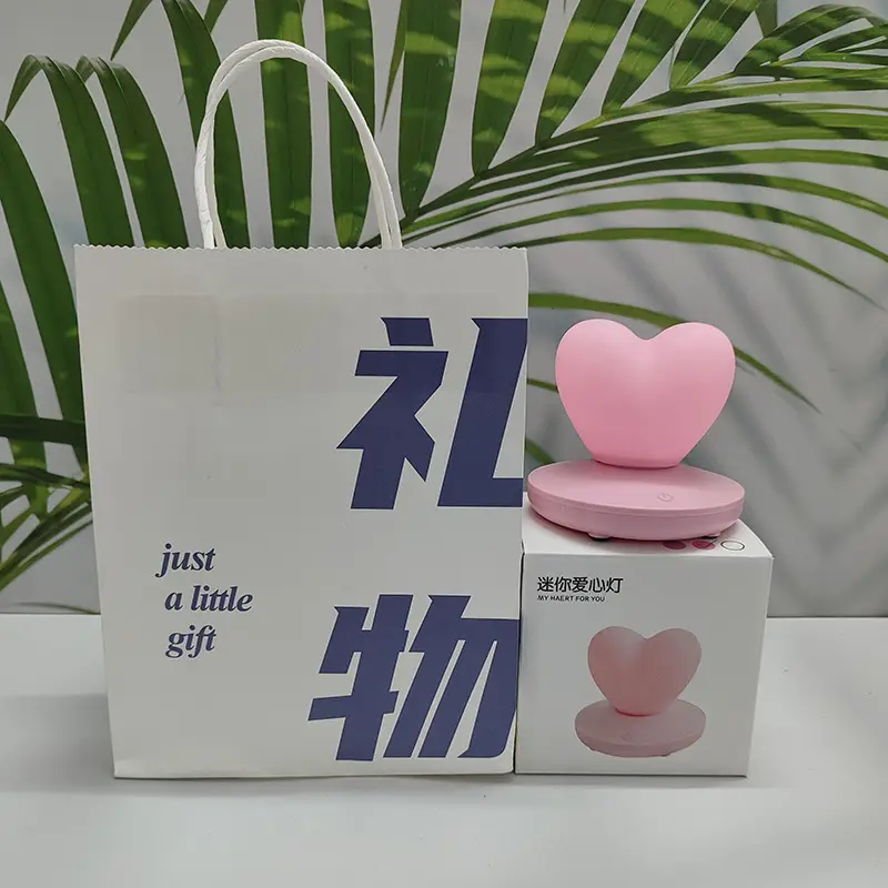 Mini Love Silicone Night Light with Touch Remote - Image 4