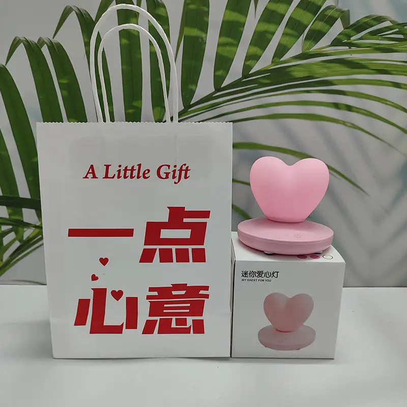Mini Love Silicone Night Light with Touch Remote - Image 5