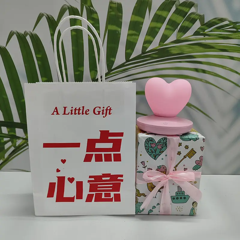 Mini Love Silicone Night Light with Touch Remote - Image 9