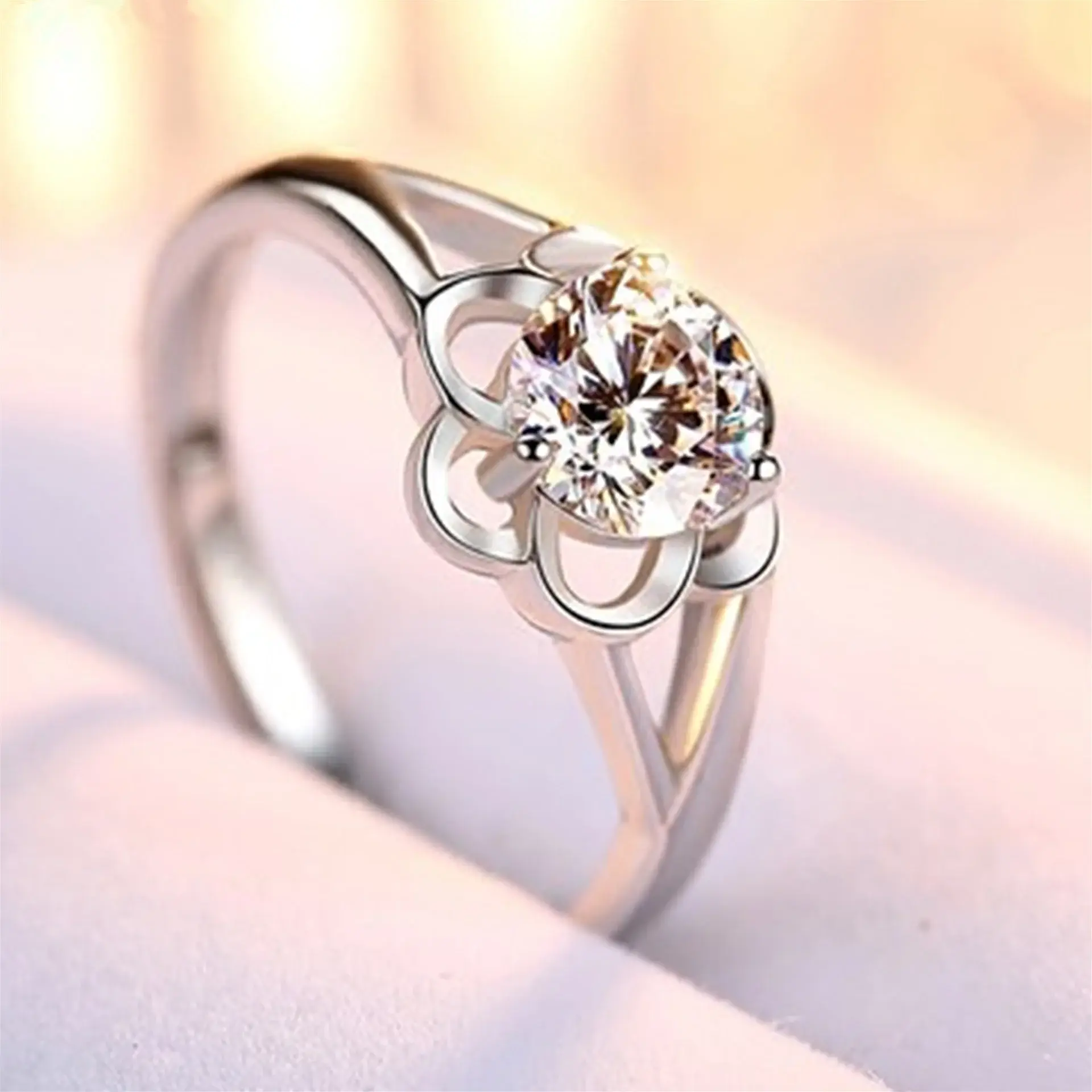 Diamond Ring for Women - Elegant Design for Weddings & Daily Wear — feature 3