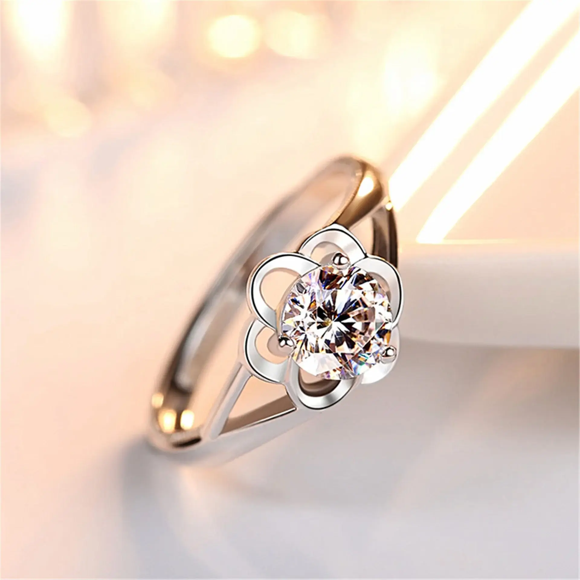 Diamond Ring for Women - Elegant Design for Weddings & Daily Wear — feature 7
