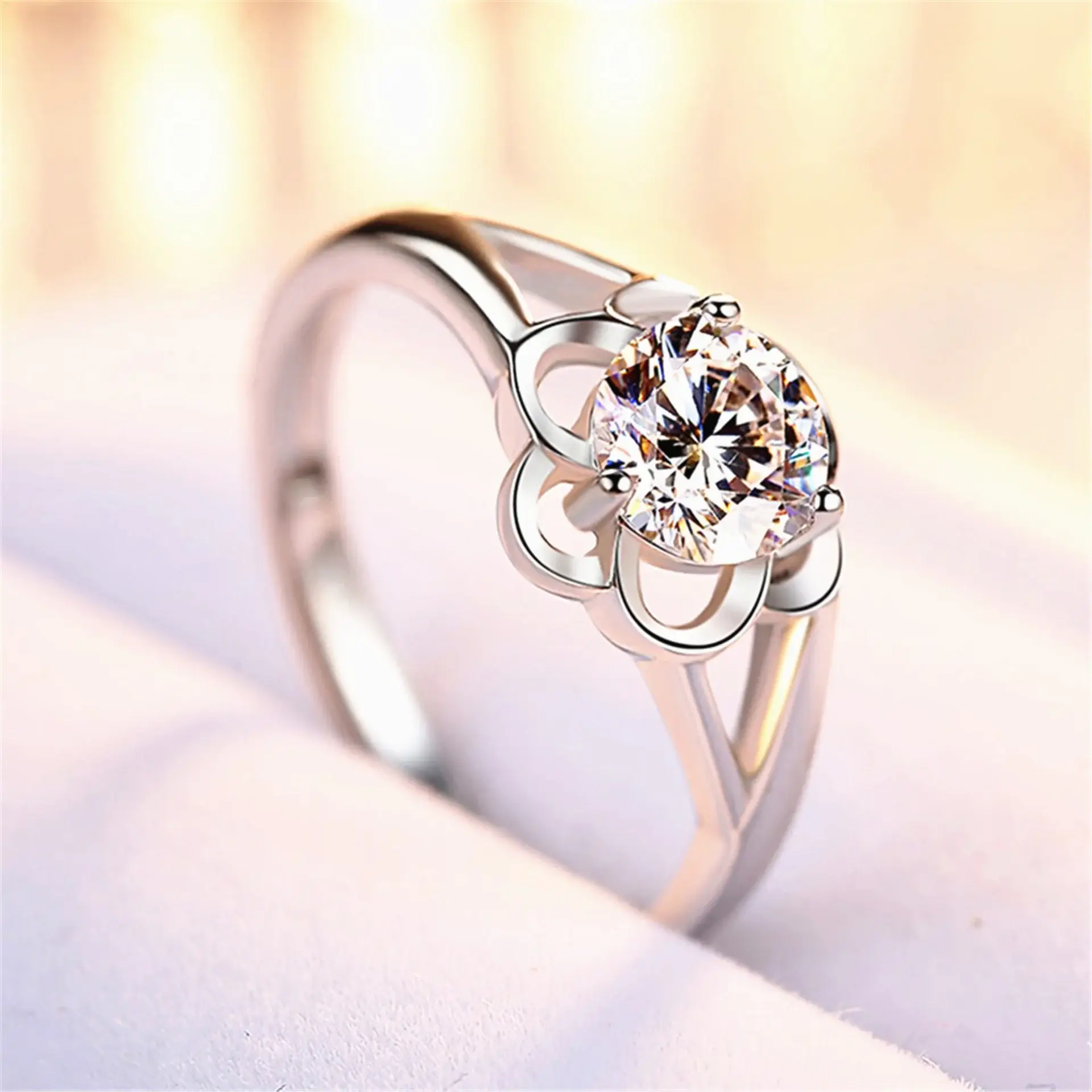 Diamond Ring for Women - Elegant Design for Weddings & Daily Wear — feature 8