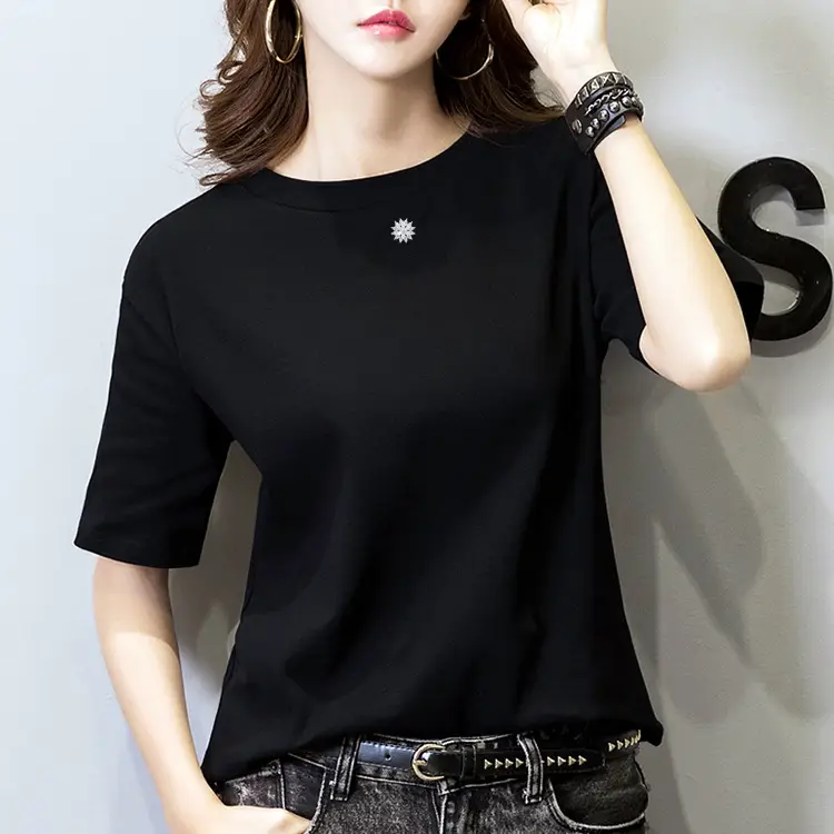 Double-Layer Crystal Sunflower Brooch for Women — feature 9