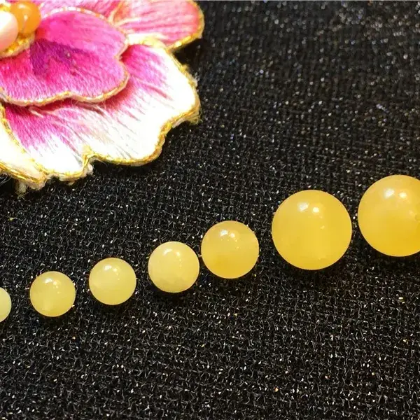 Natural Yellow Beads for Jewelry Making - Image 4