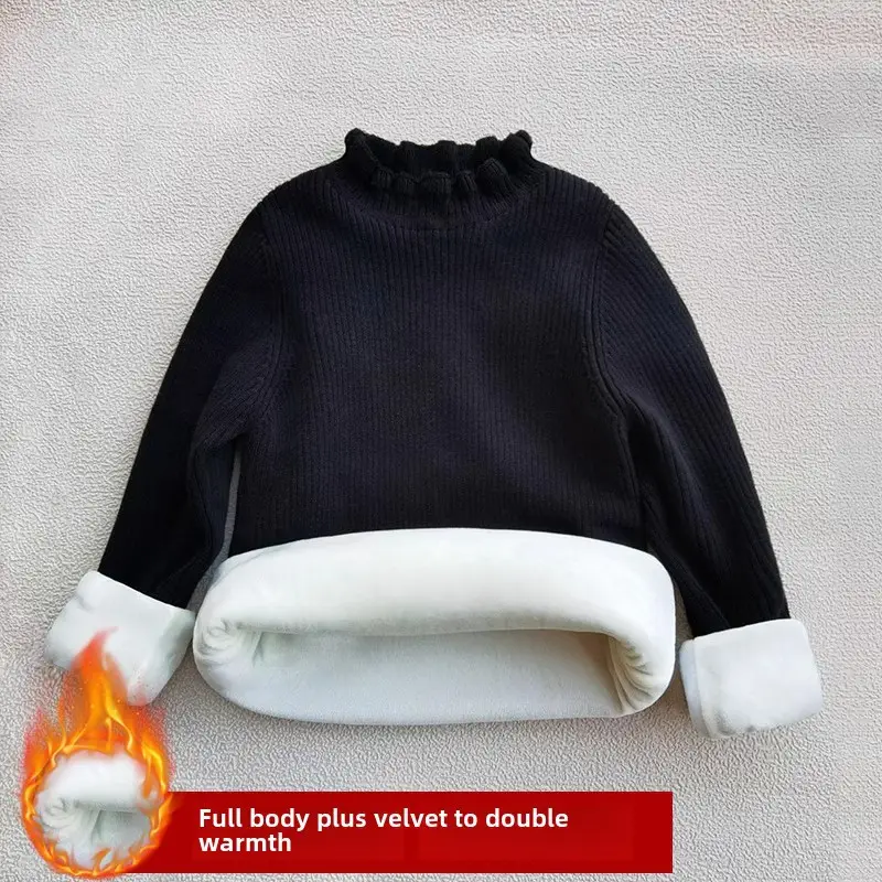 Pink Turtleneck Sweater for Girls Medium Large - Image 67