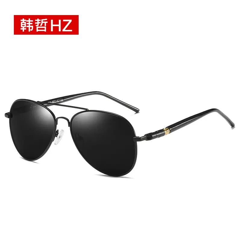 Polarized Sunglasses Anti-UV Gray Classic Retro - Image 18