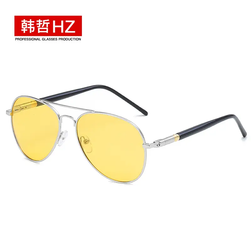 Polarized Sunglasses Anti-UV Gray Classic Retro - Image 10