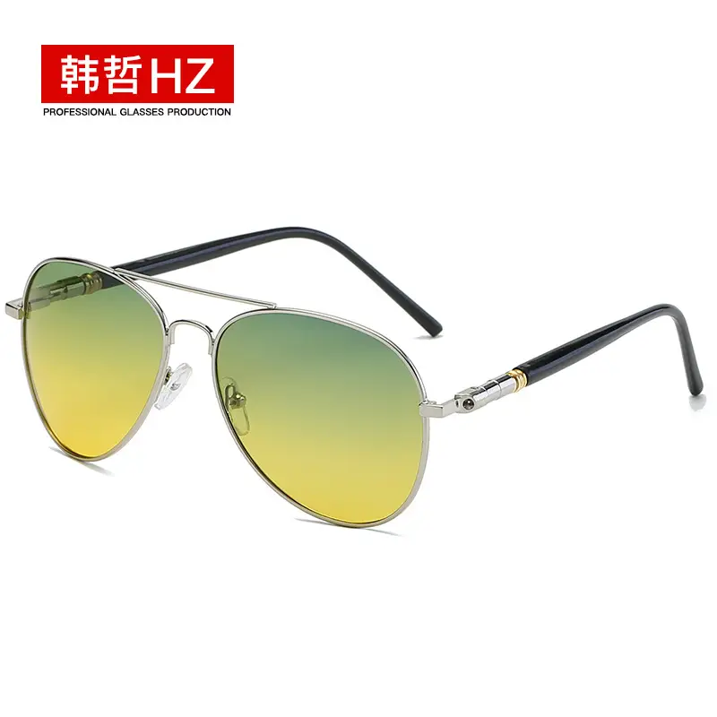 Polarized Sunglasses Anti-UV Gray Classic Retro - Image 13