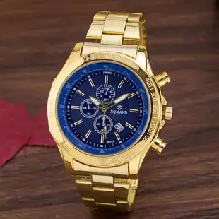Islamic Tree Design Quartz Watch for Men Women Gold Leather Band — feature 26