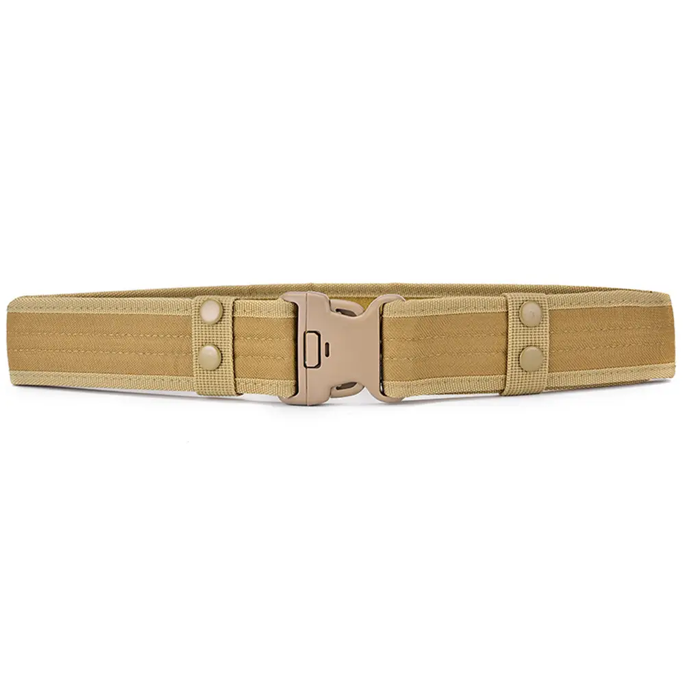 Camouflage Tactical Belt Canvas Military Training Belt - Image 2