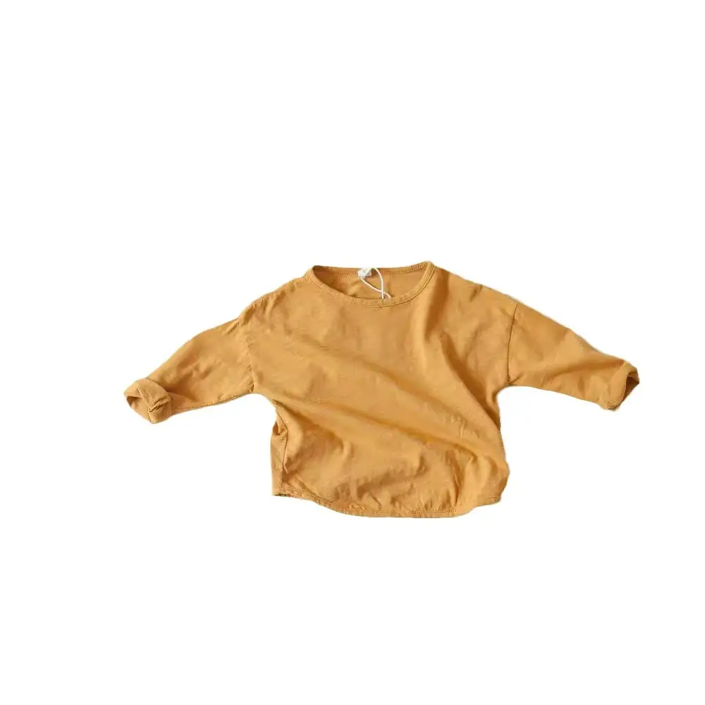 Girls Long Sleeve Cotton Top Red - Image 9