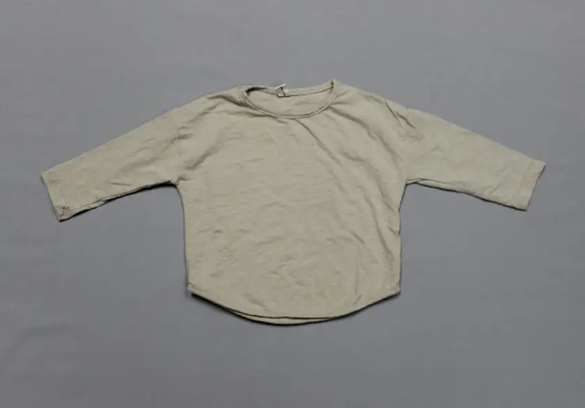 Girls Long Sleeve Cotton Top Red — feature 10