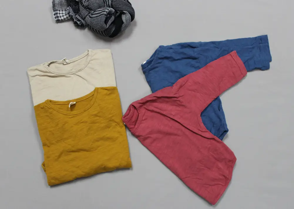 Girls Long Sleeve Cotton Top Red — feature 16