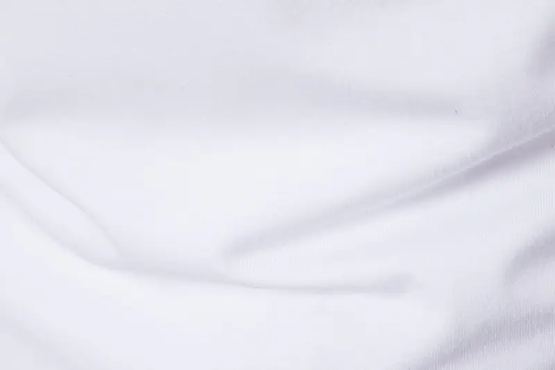Men's White Polo T-Shirt Short Sleeve Webbing Embellishment — feature 9