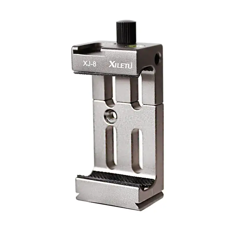 XJ-8 Aluminum Phone Tripod Stand Black - Image 9