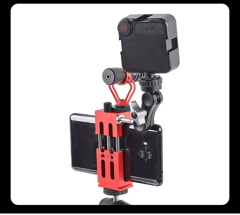 XJ-8 Aluminum Phone Tripod Stand Black — feature 10