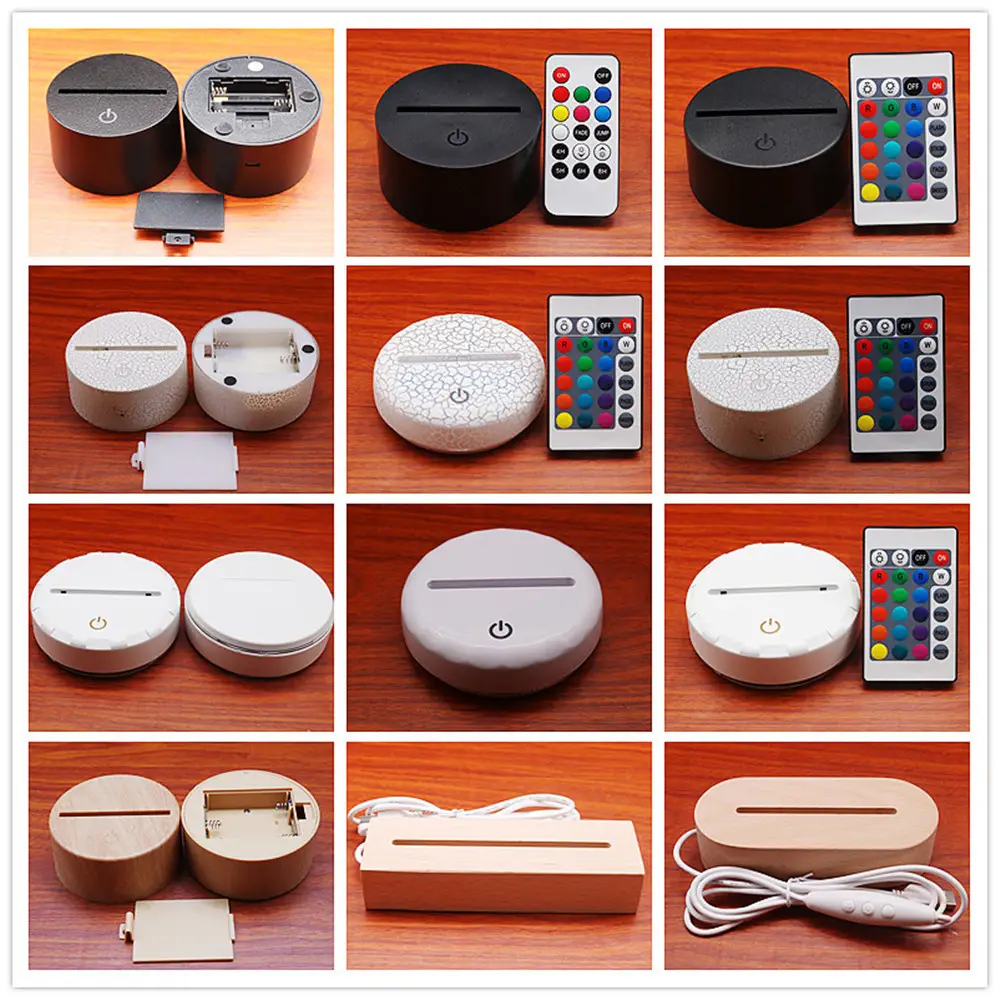7-Color Touch Charging Night Light with Remote Control - Image 15