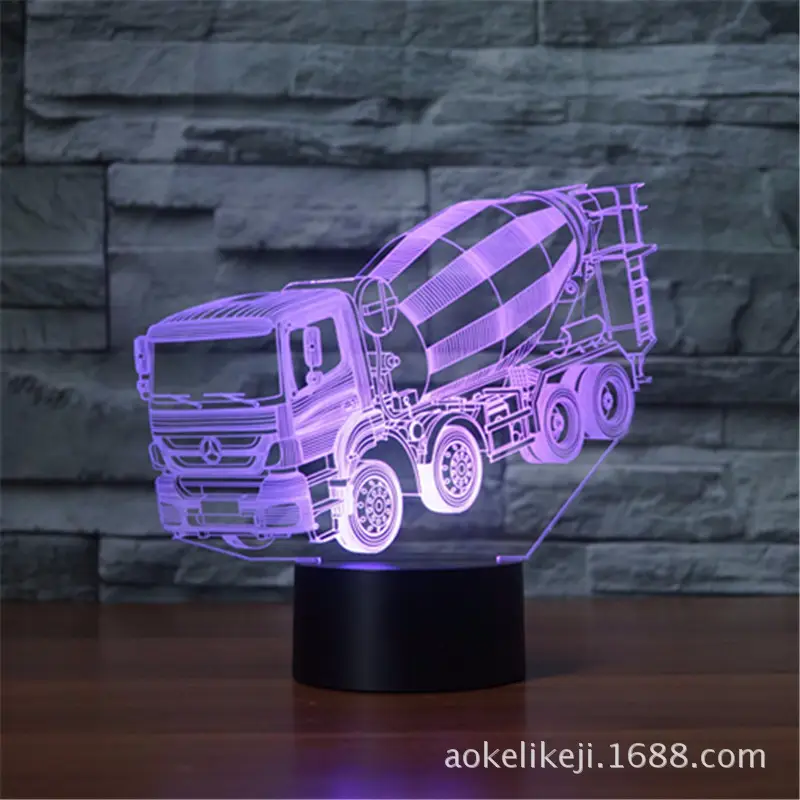 7-Color Touch-Controlled LED Table Lamp 10x10x3.2cm - Image 13