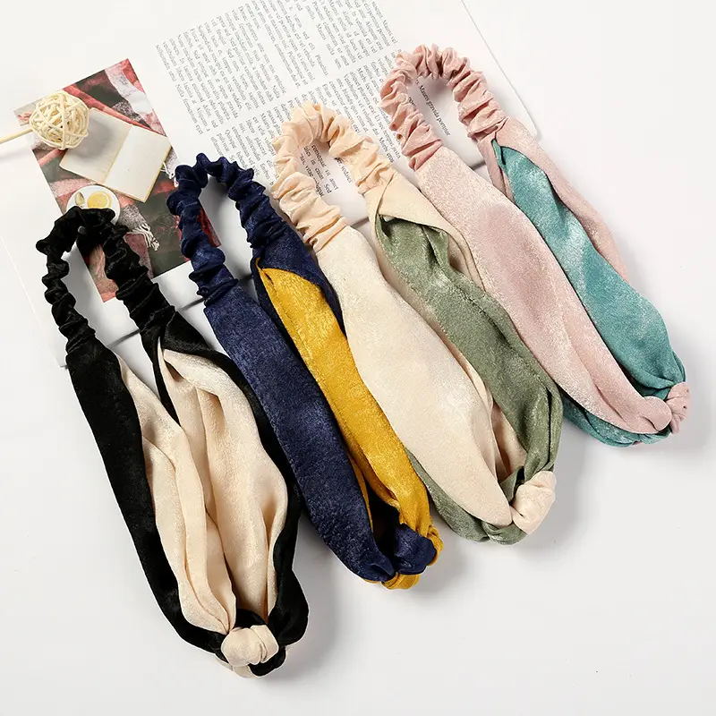 Korean Style Korean Hair Band Women's College Color Matching - Image 10