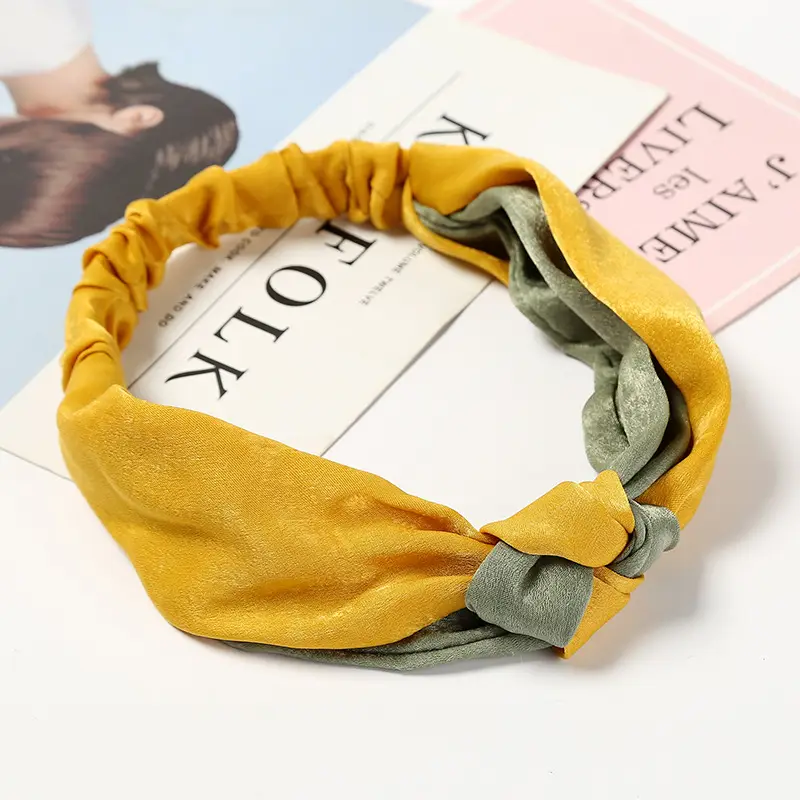 Korean Style Korean Hair Band Women's College Color Matching - Image 3