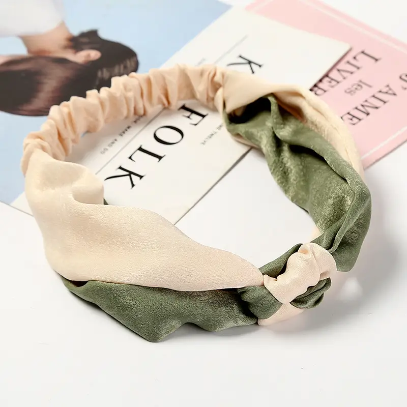 Korean Style Korean Hair Band Women's College Color Matching - Image 5