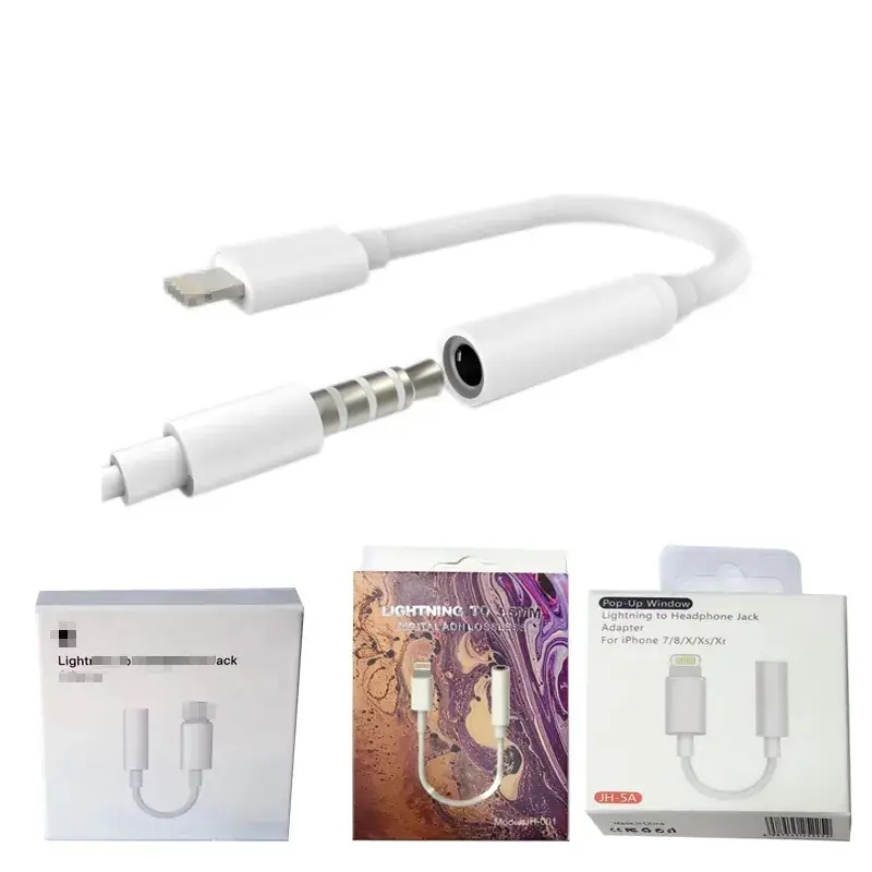 Apple iPhone Headset Adapter Lightning 3.5mm Live Call
