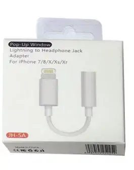 Apple iPhone Headset Adapter Lightning 3.5mm Live Call