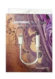 Apple iPhone Headset Adapter Lightning 3.5mm Live Call