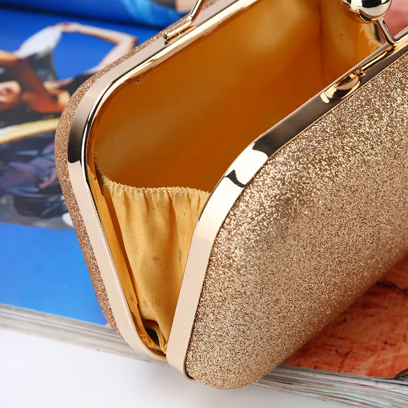 Handmade Sparkling Evening Bag for Wedding Banquet - Image 5